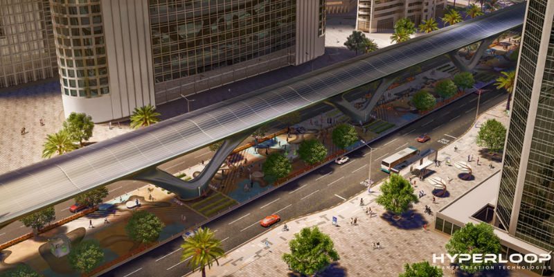 Ruta Abu Dhabi-Dubai Hyperloop