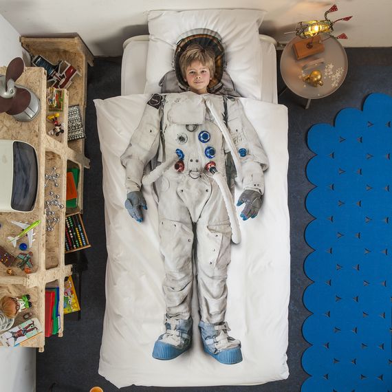 El edredón de astronauta te convierte en un astronauta